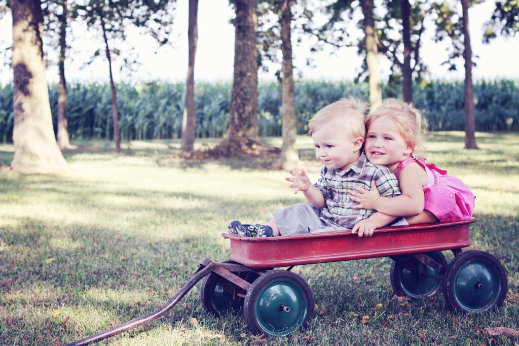 youth children wagon child 640094